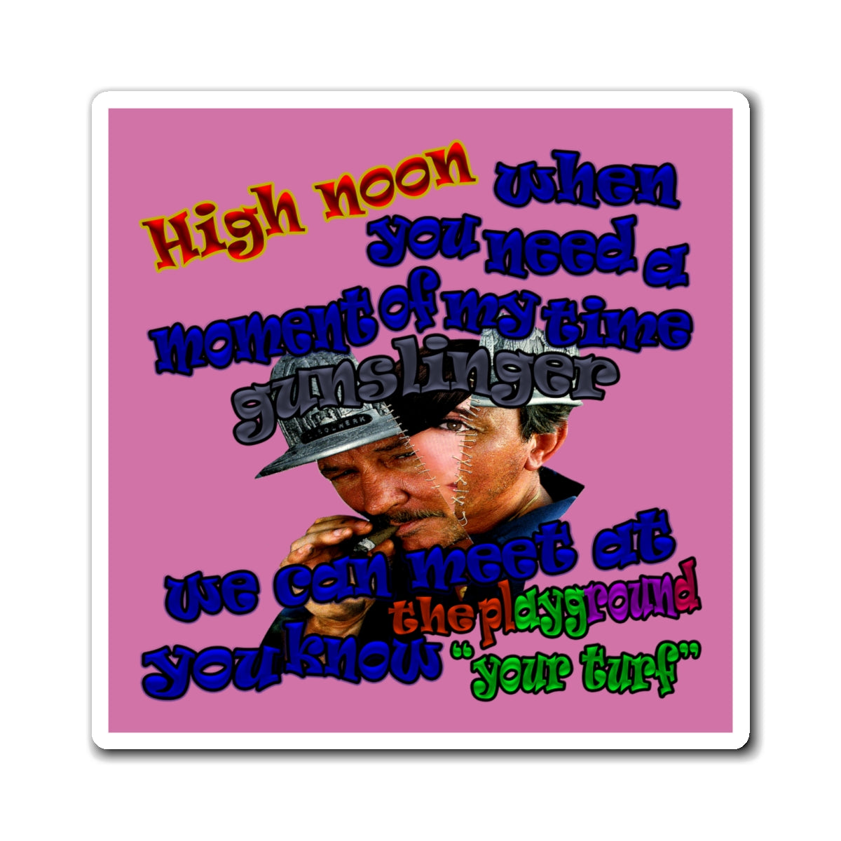 high noon - Magnets - (light pink)