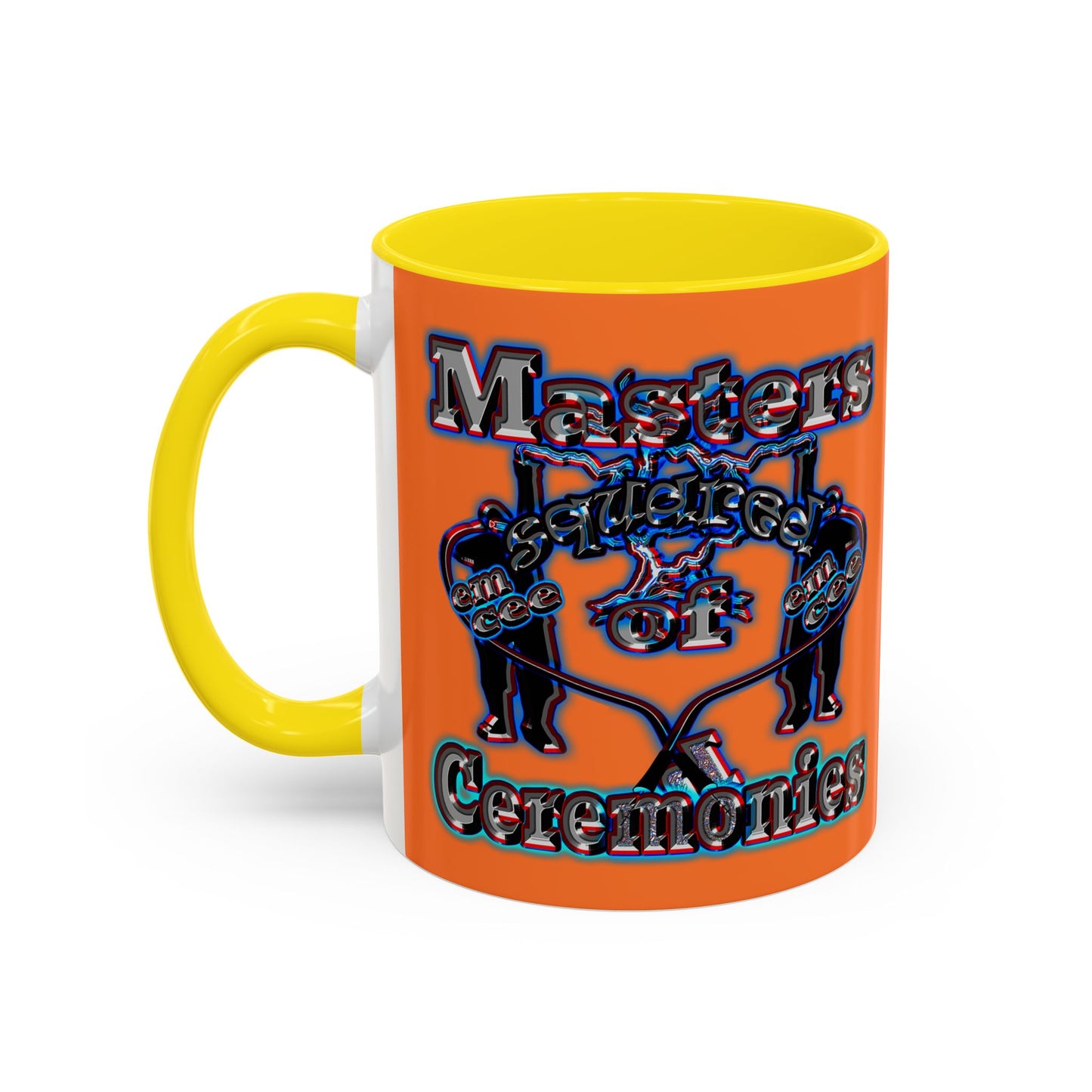 em cee squared - Accent Mug (crusta)