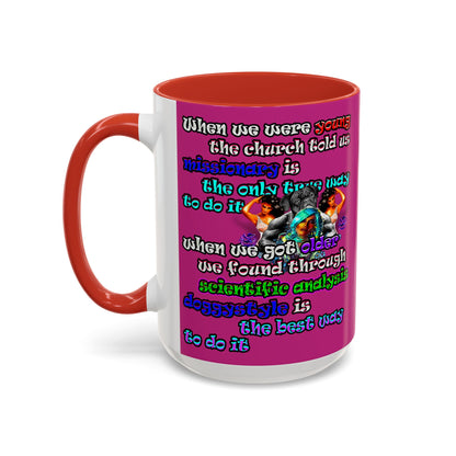 doggystyle - Accent Mug (pink)