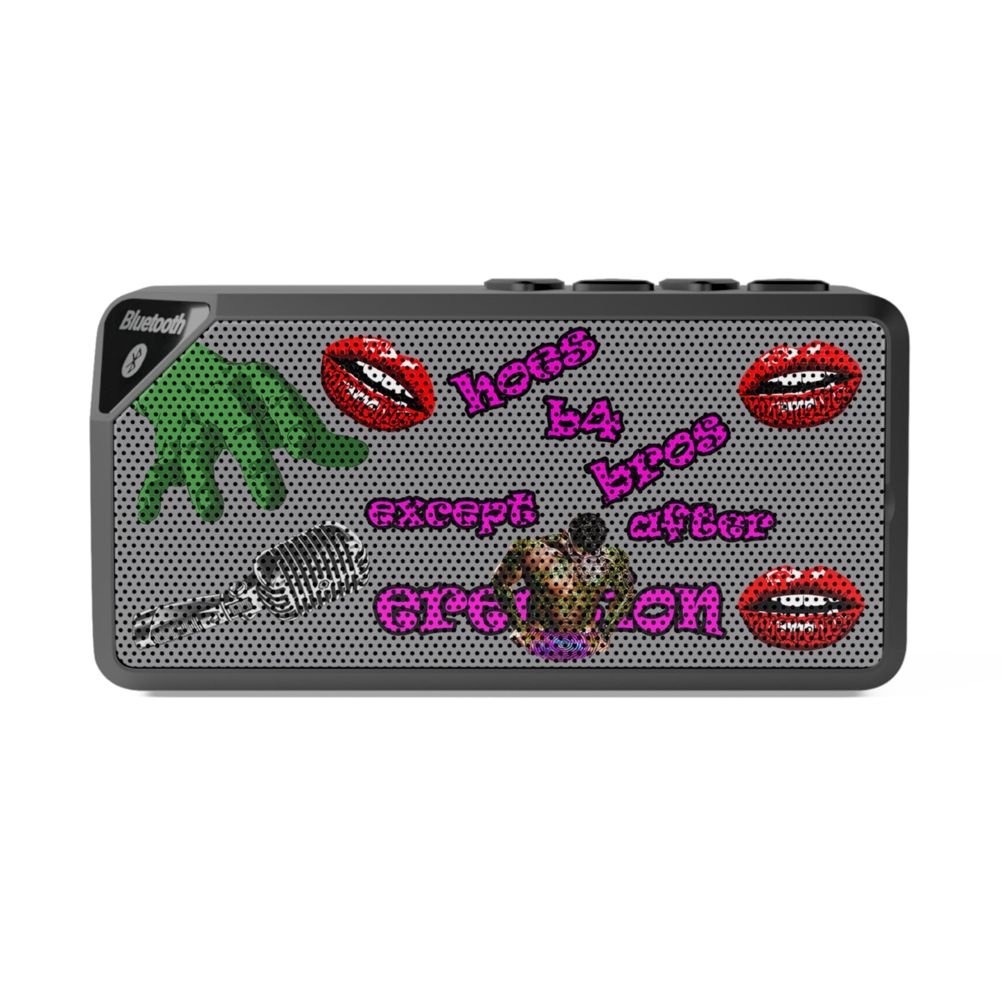 hoes b4 bros - Jabba Bluetooth Speaker (grey)