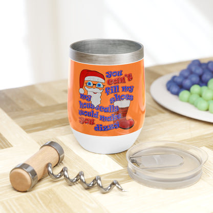 santa's shoes - Chill Wine Tumbler (crusta)