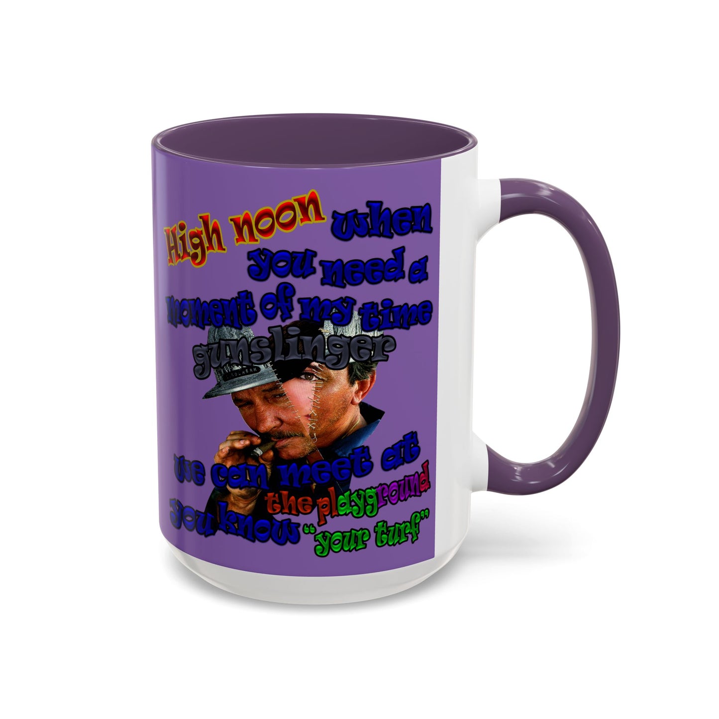 high noon - Accent Mug (light purple)