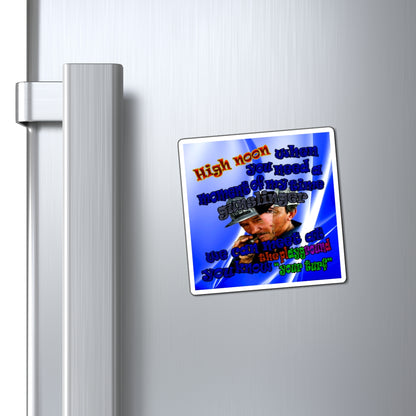 high noon - Magnets - (blue-white wave)