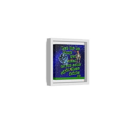 og - framed canvas art ('snoops' background)