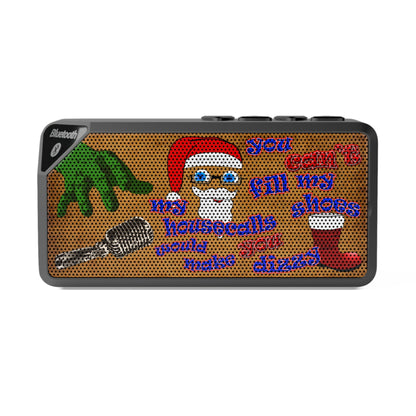 santa's shoes - Jabba Bluetooth Speaker (brown papyrus)
