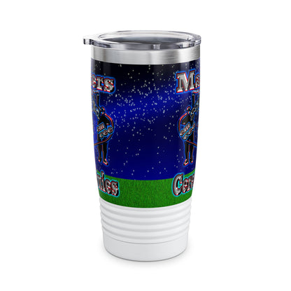 em cee squared - Ringneck Tumbler, 20oz ('snoops' background)
