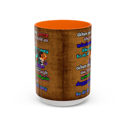 doggystyle - Accent Mug (brown papyrus)
