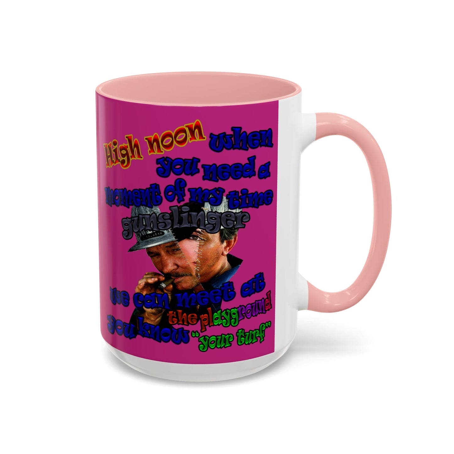 high noon - Accent Mug (pink)