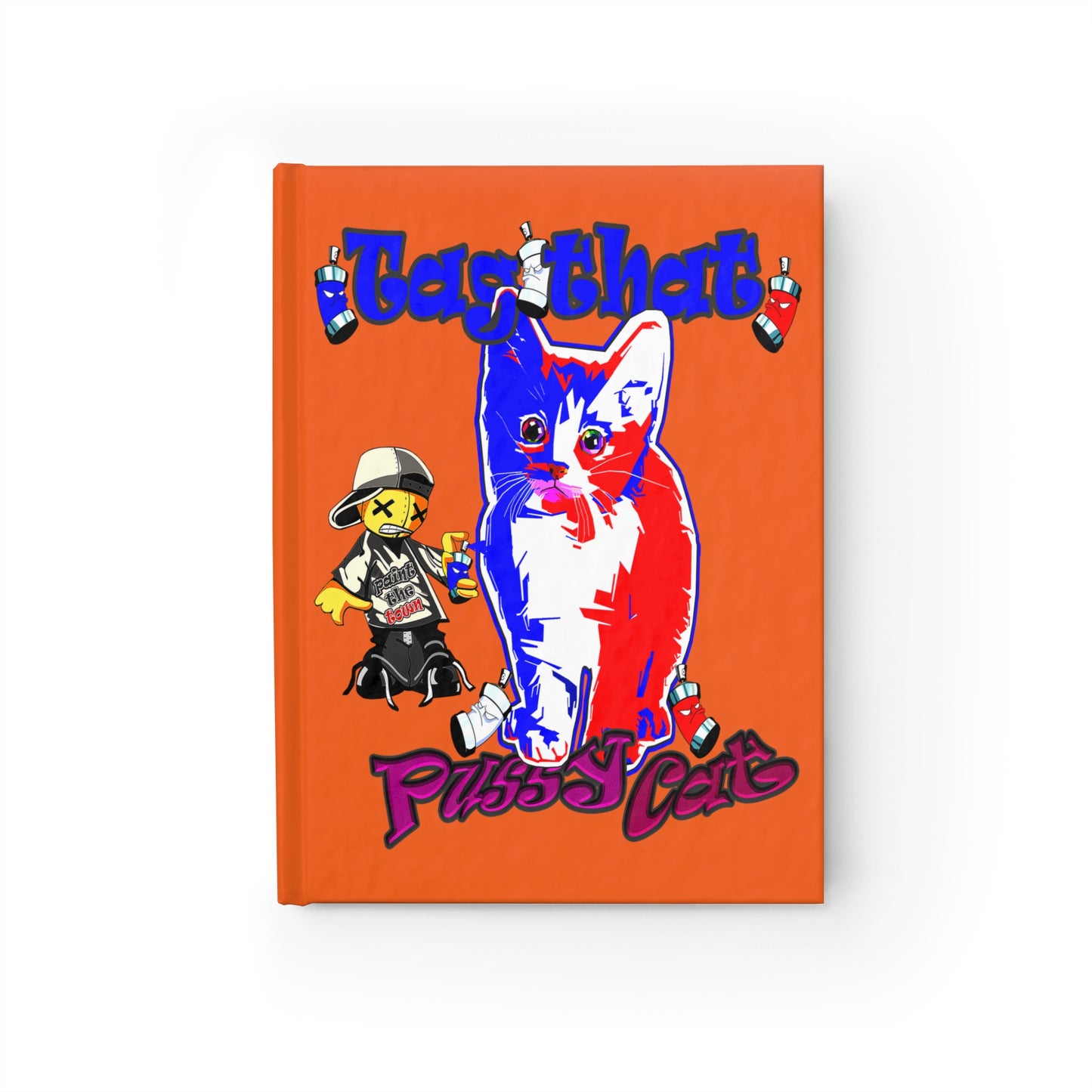 tag that - journal-blank (orange)