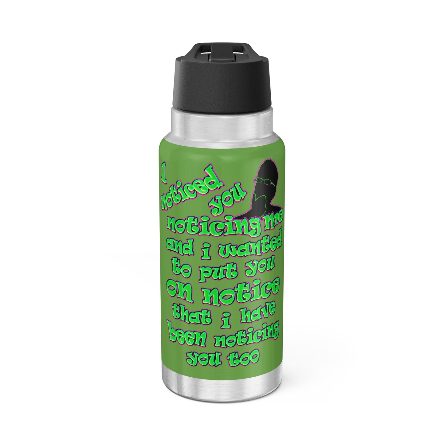 noticed you noticing - Gator Tumbler, 32oz (green)