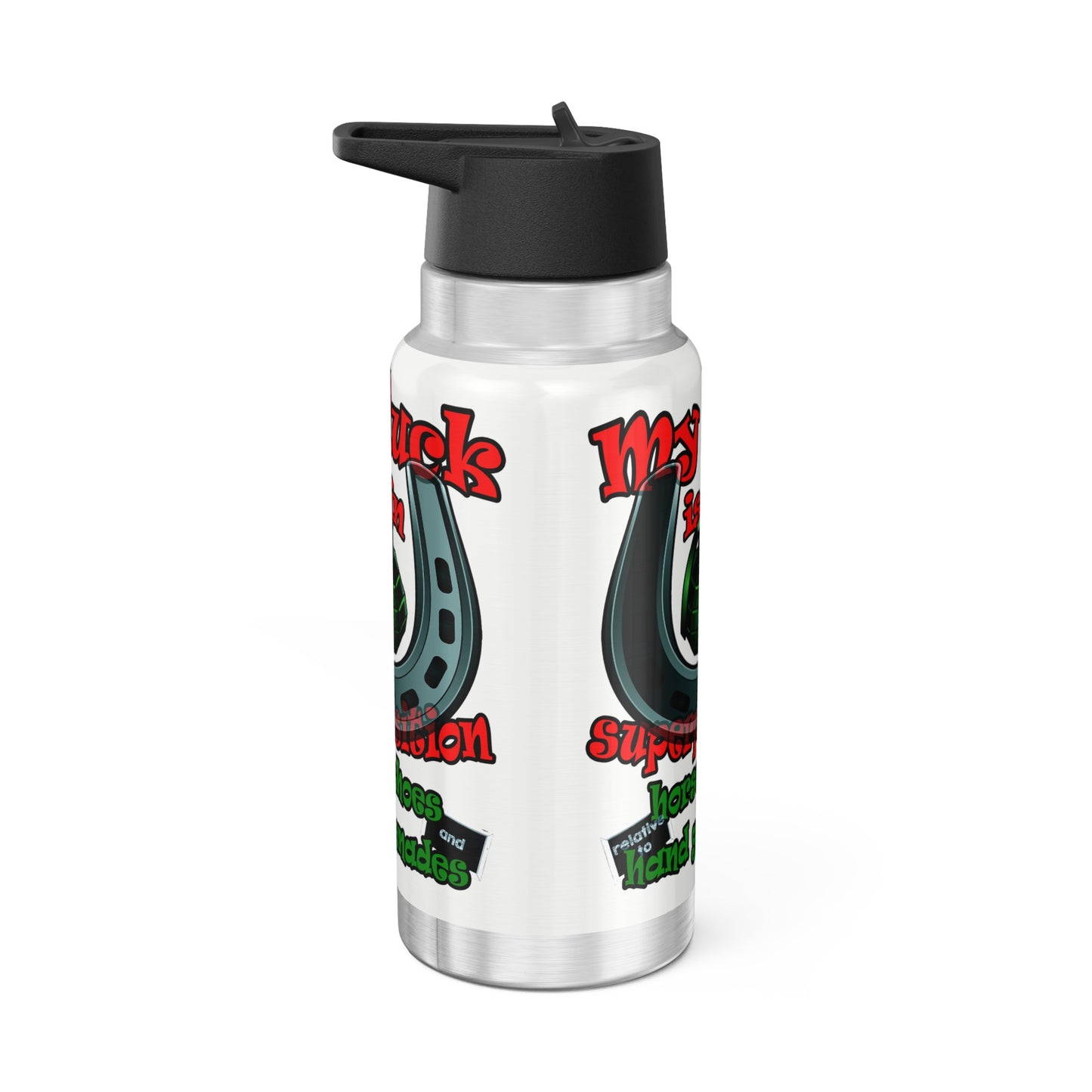 my luck - Gator Tumbler, 32oz (white)