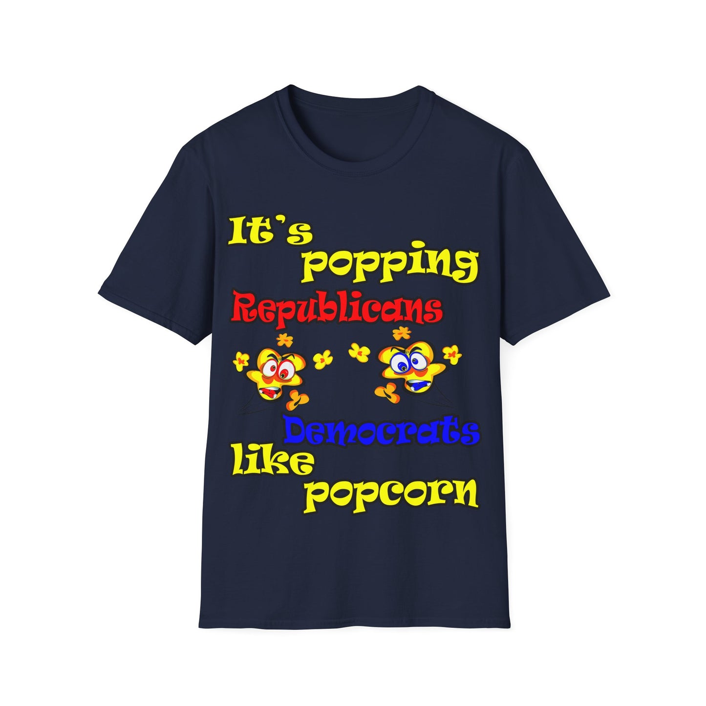 popping like popcorn - Unisex Softstyle T-Shirt