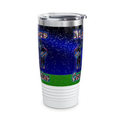 em cee squared - Ringneck Tumbler, 20oz ('snoops' background)