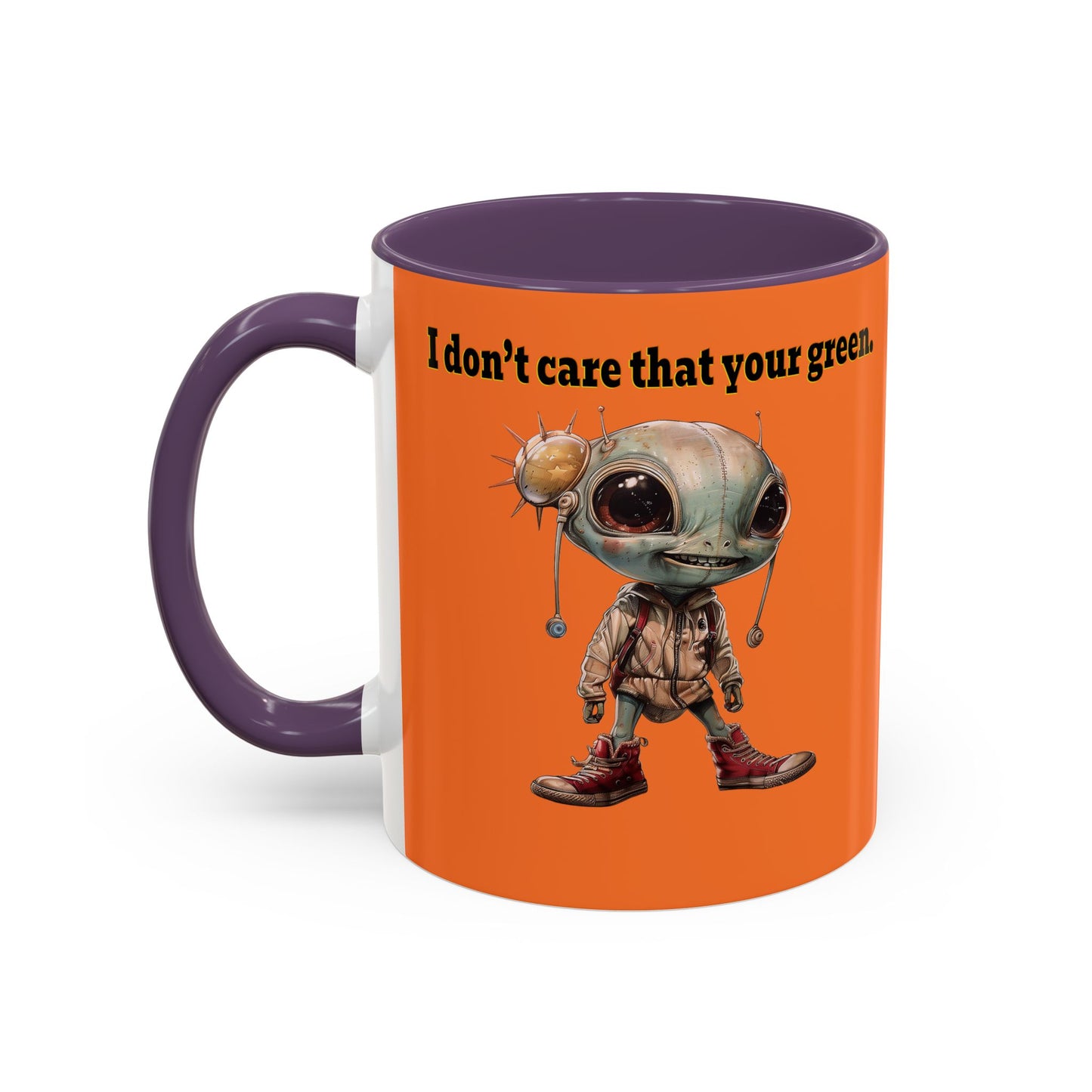 I don't care that your grey - Accent Mug (crusta)
