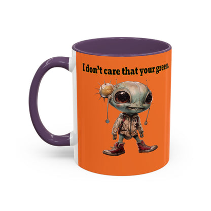 I don't care that your grey - Accent Mug (crusta)