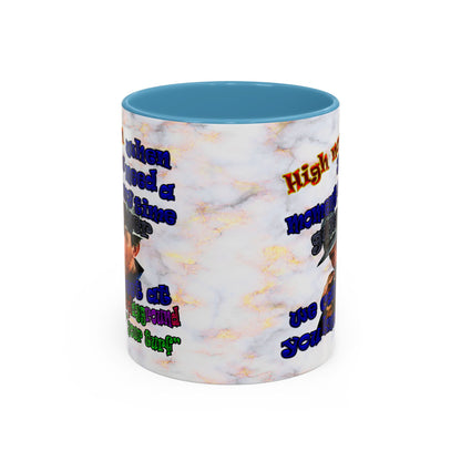 high noon - Accent Mug (white marble)