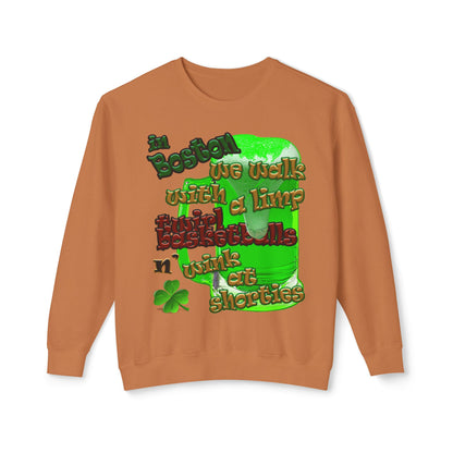 celtics logo - Unisex Lightweight Crewneck Sweatshirt
