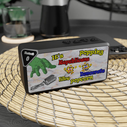 popping like popcorn - Jabba Bluetooth Speaker (white marble)