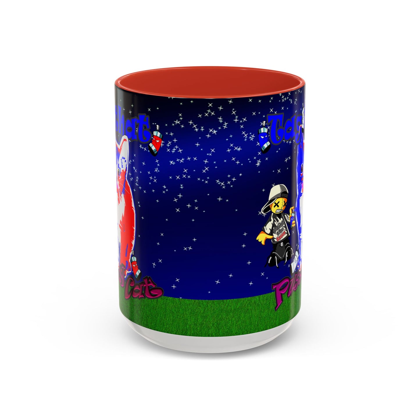tag that - Accent Mug ('snoops' background)
