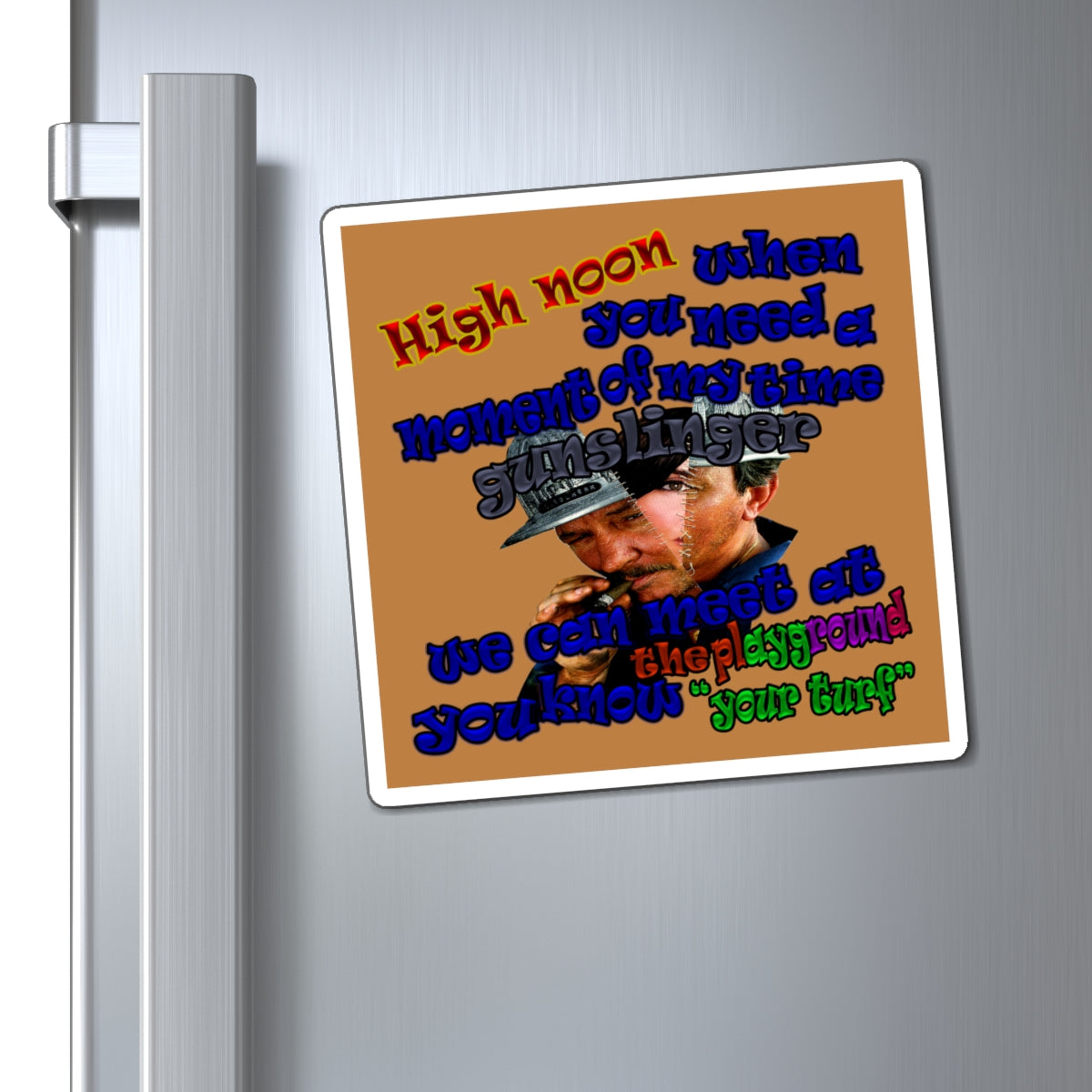 high noon - Magnets - (light brown)