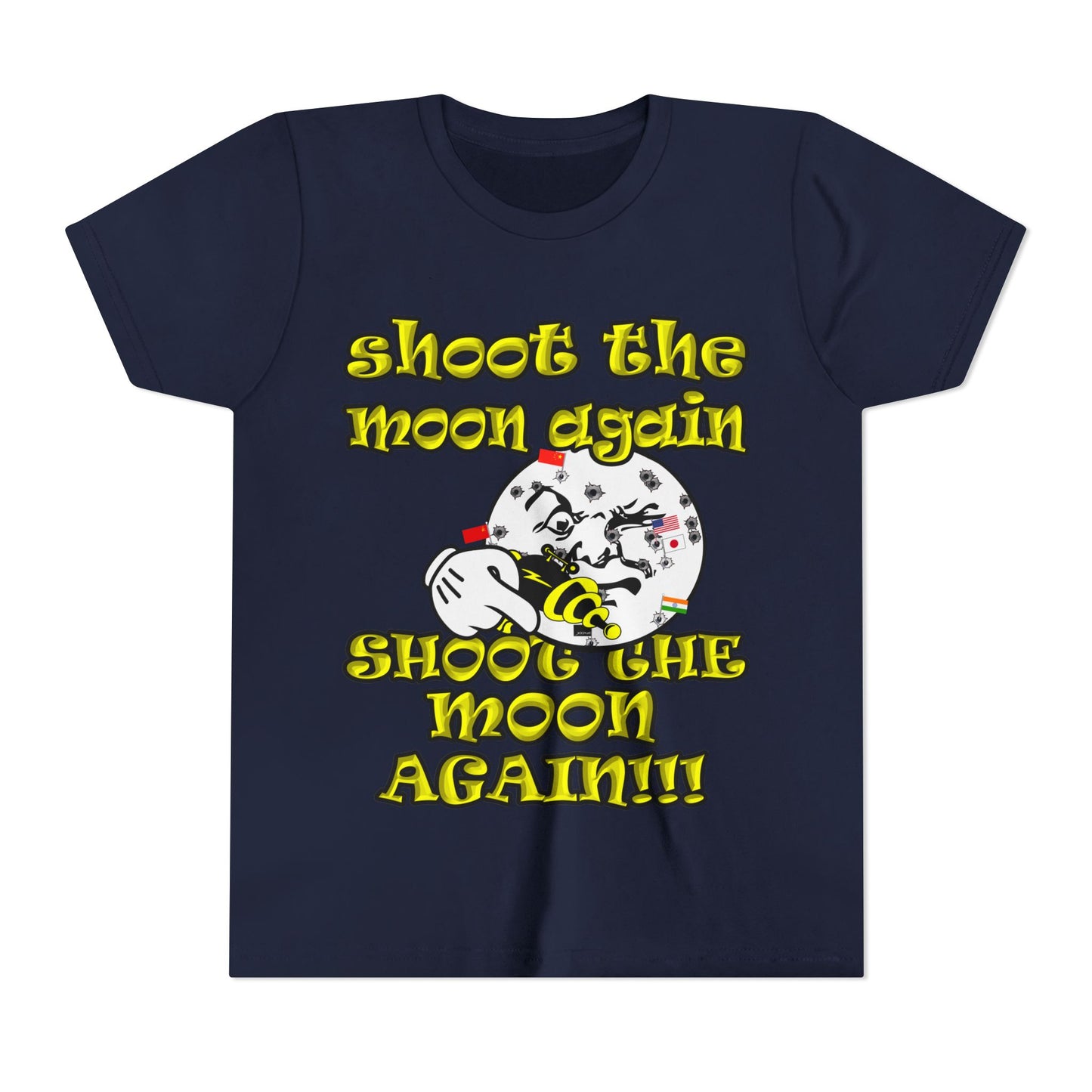 shoot the moon again - Youth Short Sleeve Tee