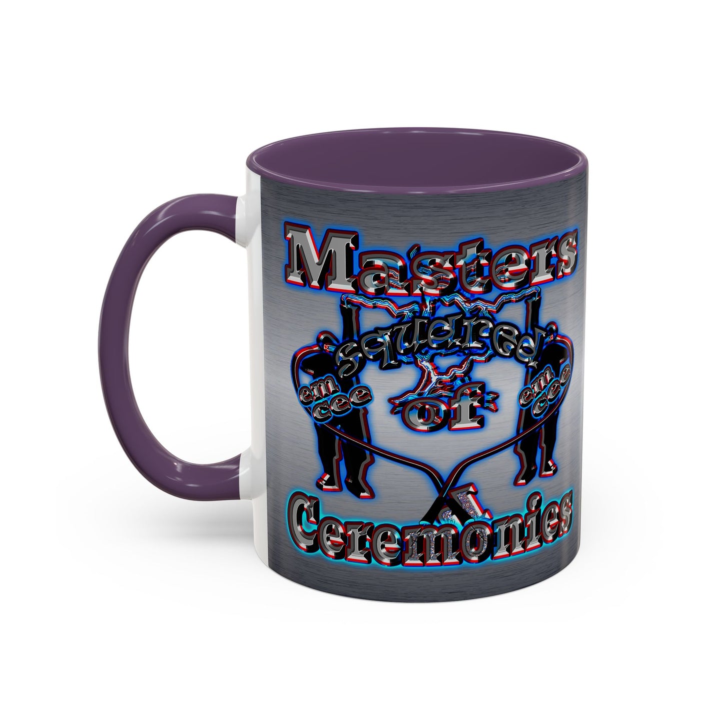 em cee squared - Accent Mug (brushed nickel)