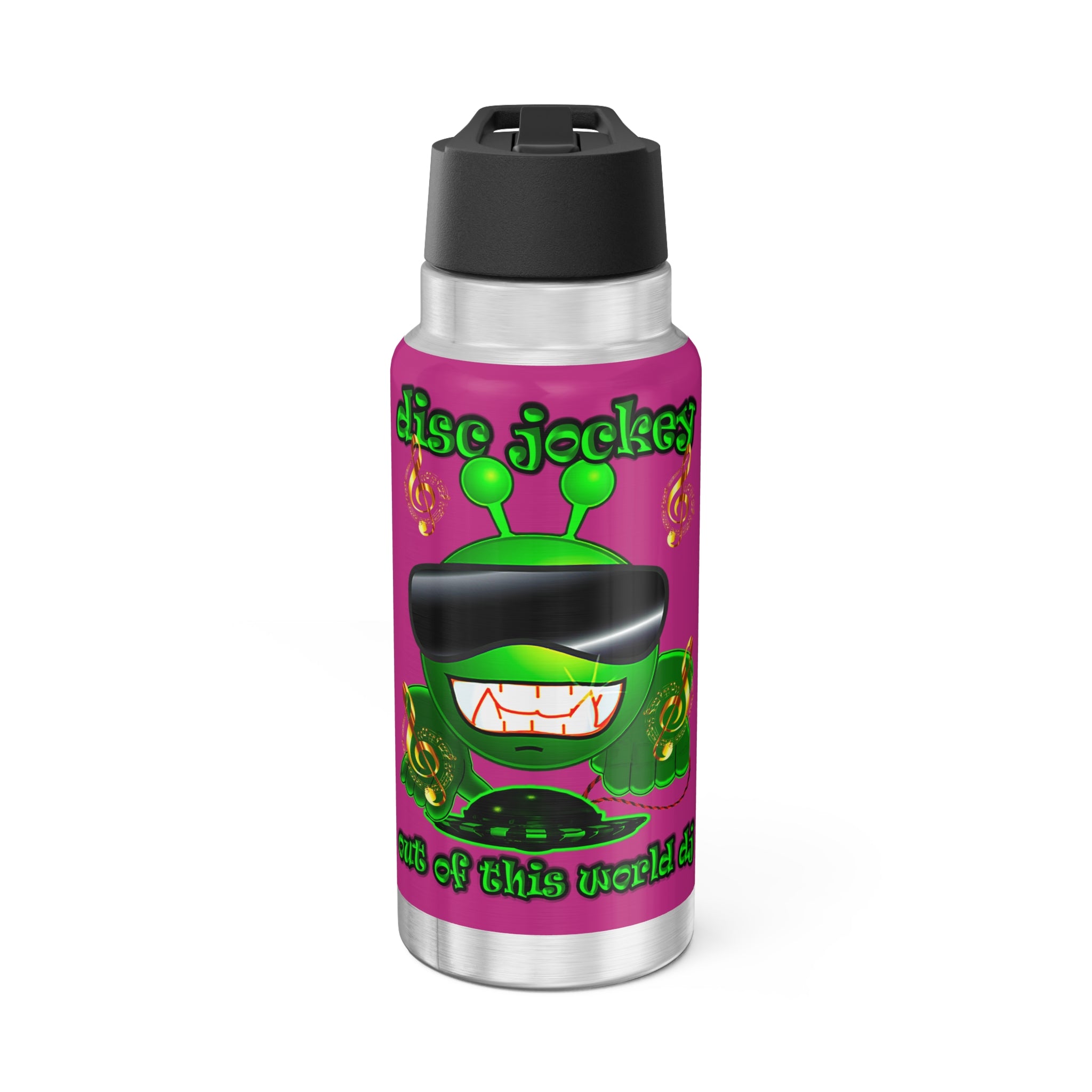 disc jockey - Gator Tumbler, 32oz (pink)