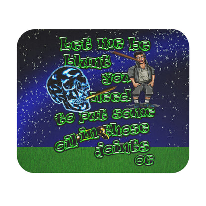 og - Mouse Pad (Rectangle) ('snoops' background)