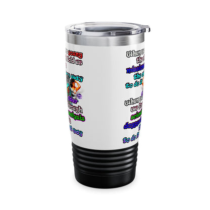 doggystyle - Ringneck Tumbler, 20oz (white)