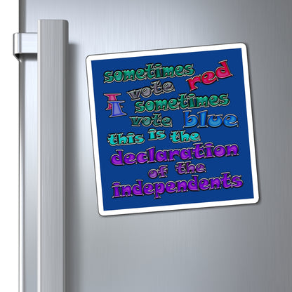 declaration of the independents - Magnets - (dark blue)