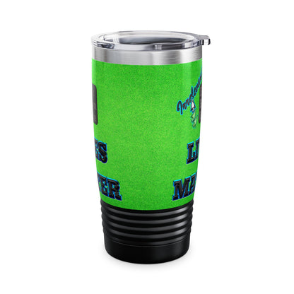 irrelevant - Ringneck Tumbler, 20oz (green turf)