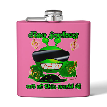 disc jockey - Stainless Steel Flask