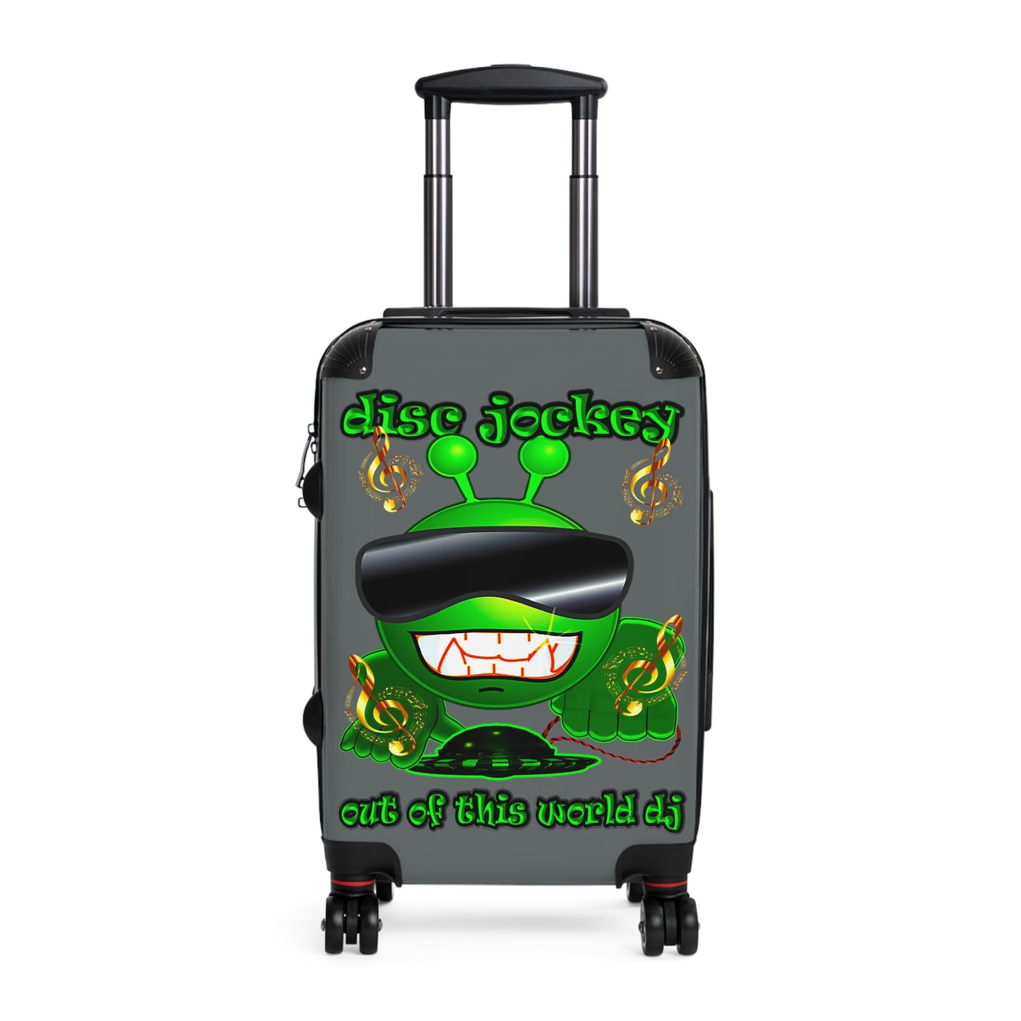 disc jockey - Suitcase (dark grey)