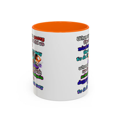 doggystyle - Accent Mug (white)