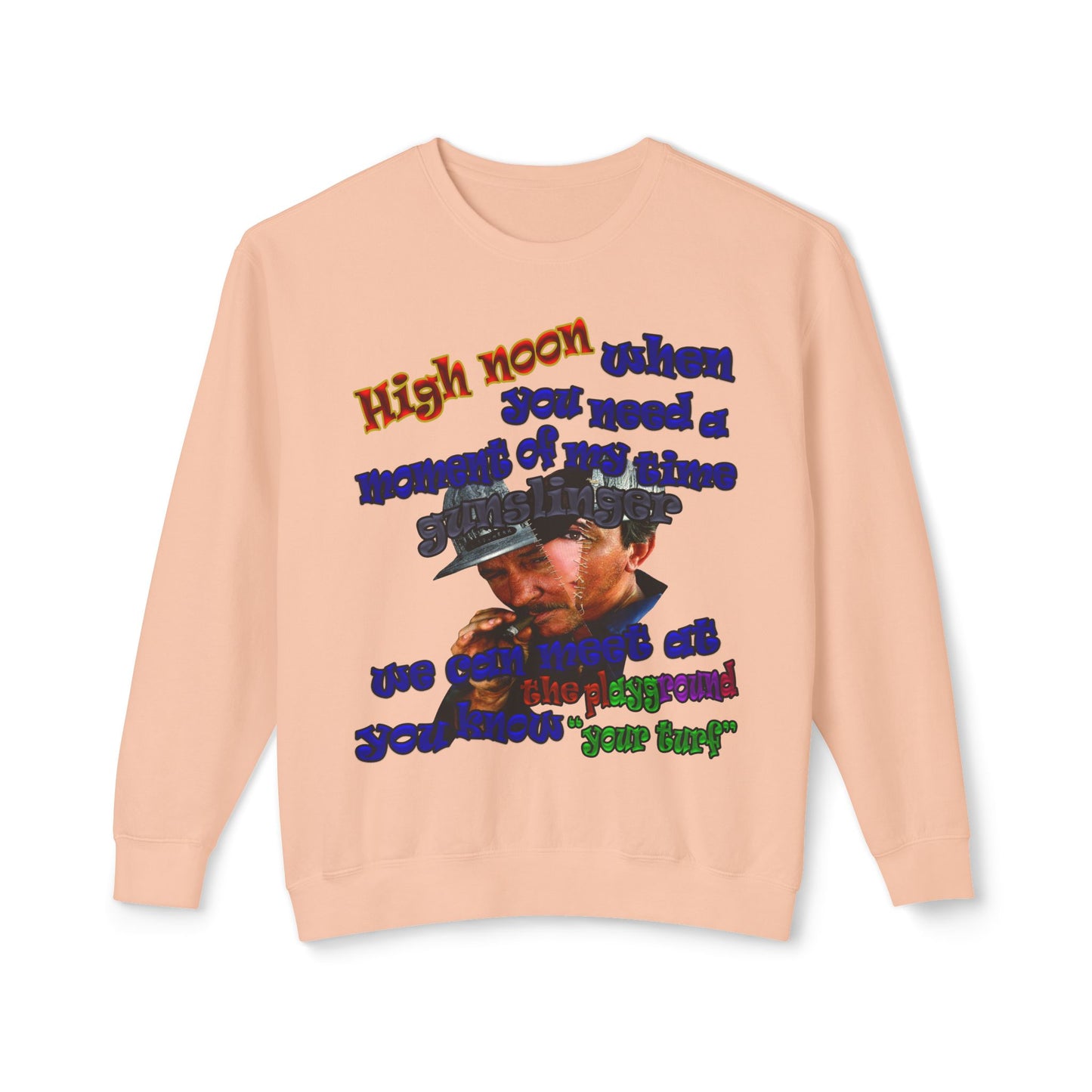 high noon - Unisex Lightweight Crewneck Sweatshirt