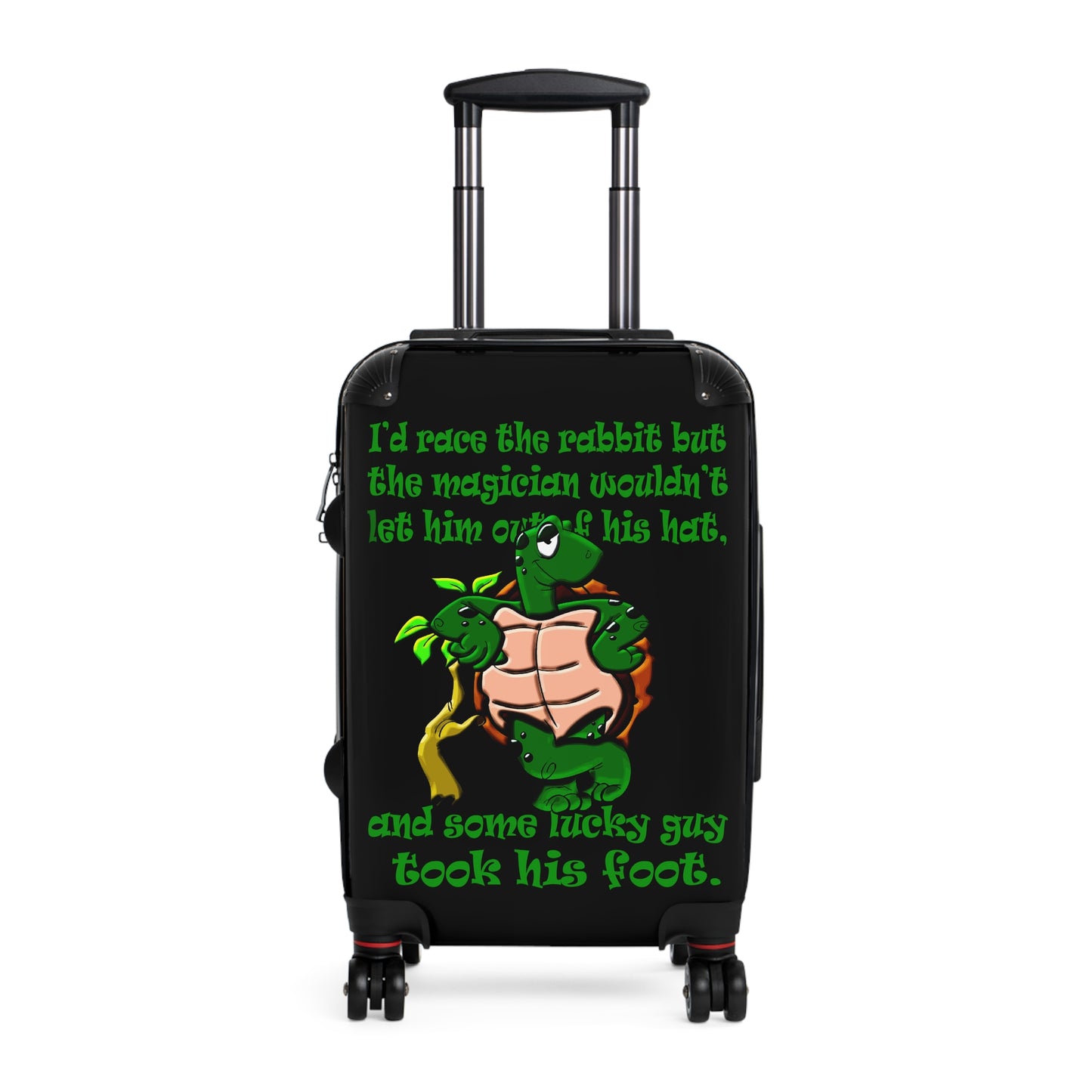 turtle race - Suitcase (black)