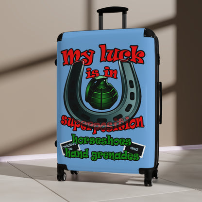 my luck - Suitcase (light blue)