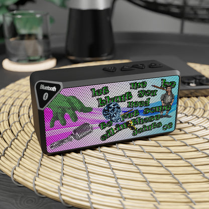 og - Jabba Bluetooth Speaker (light blue-pink wave)