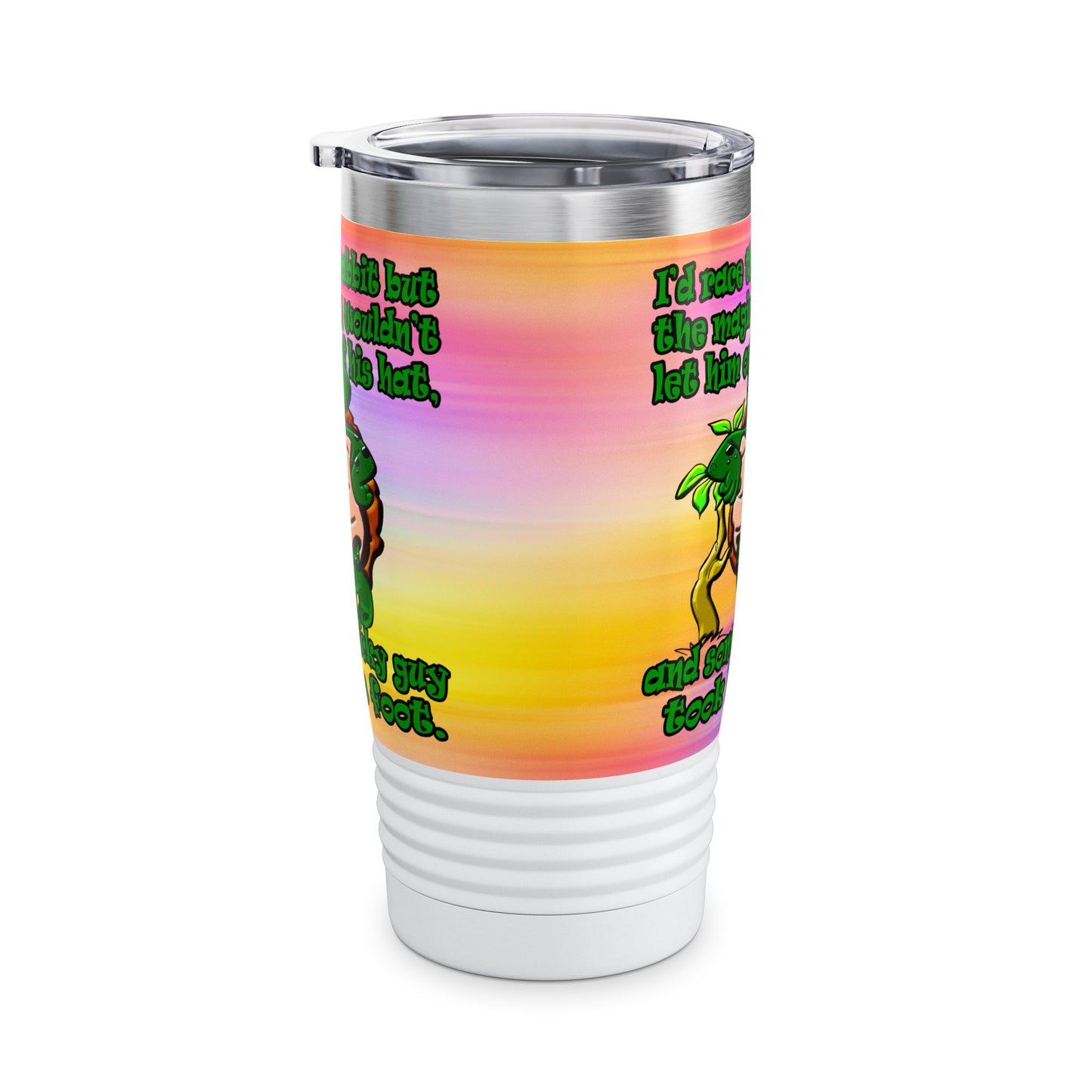 turtle race - Ringneck Tumbler, 20oz (color blur)