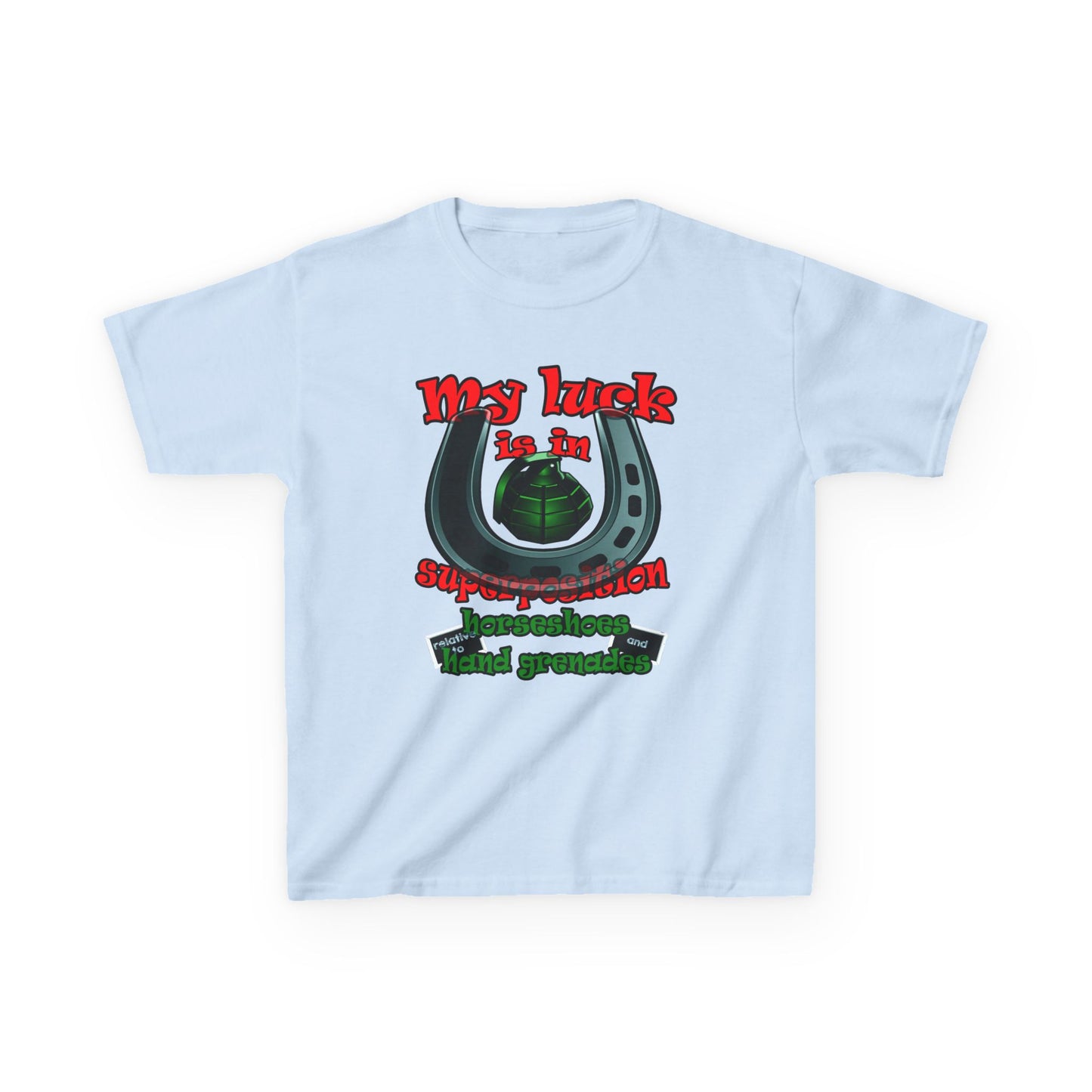 my luck - Kids Heavy Cotton™ Tee