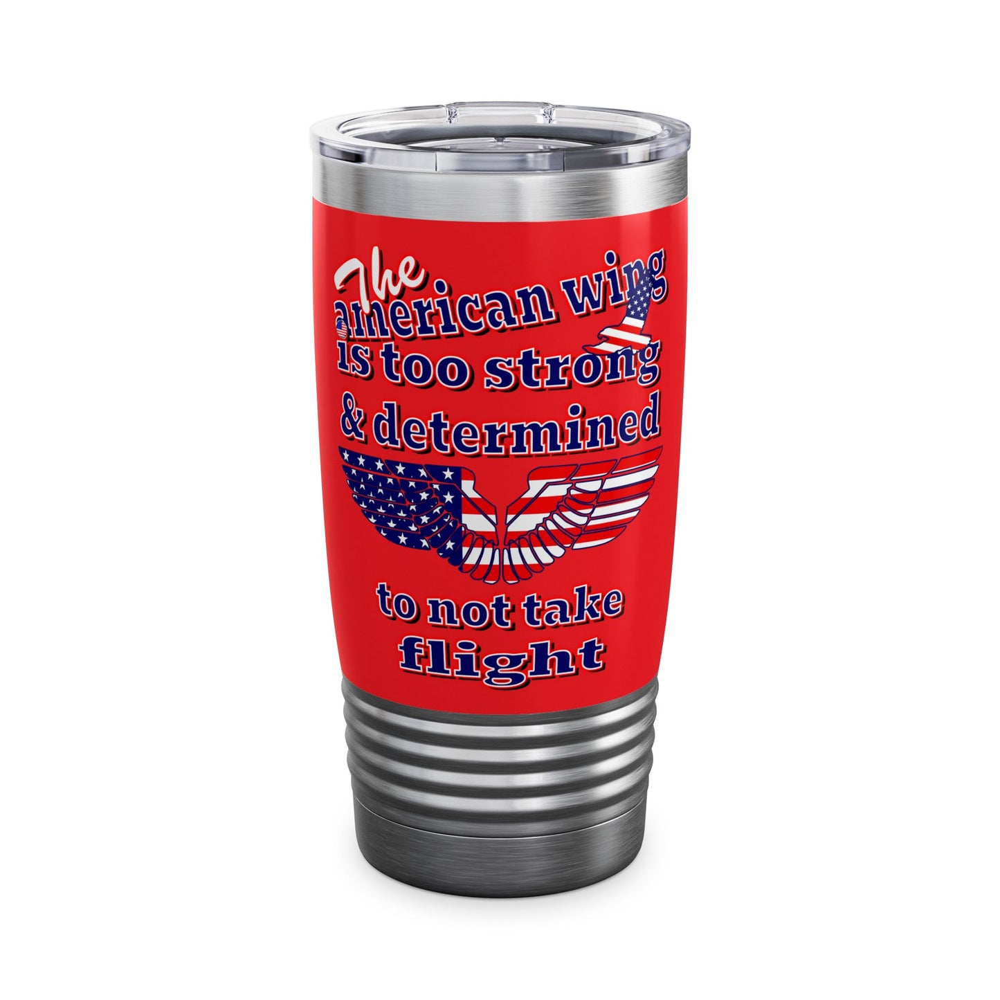 american wing - Ringneck Tumbler, 20oz (red)