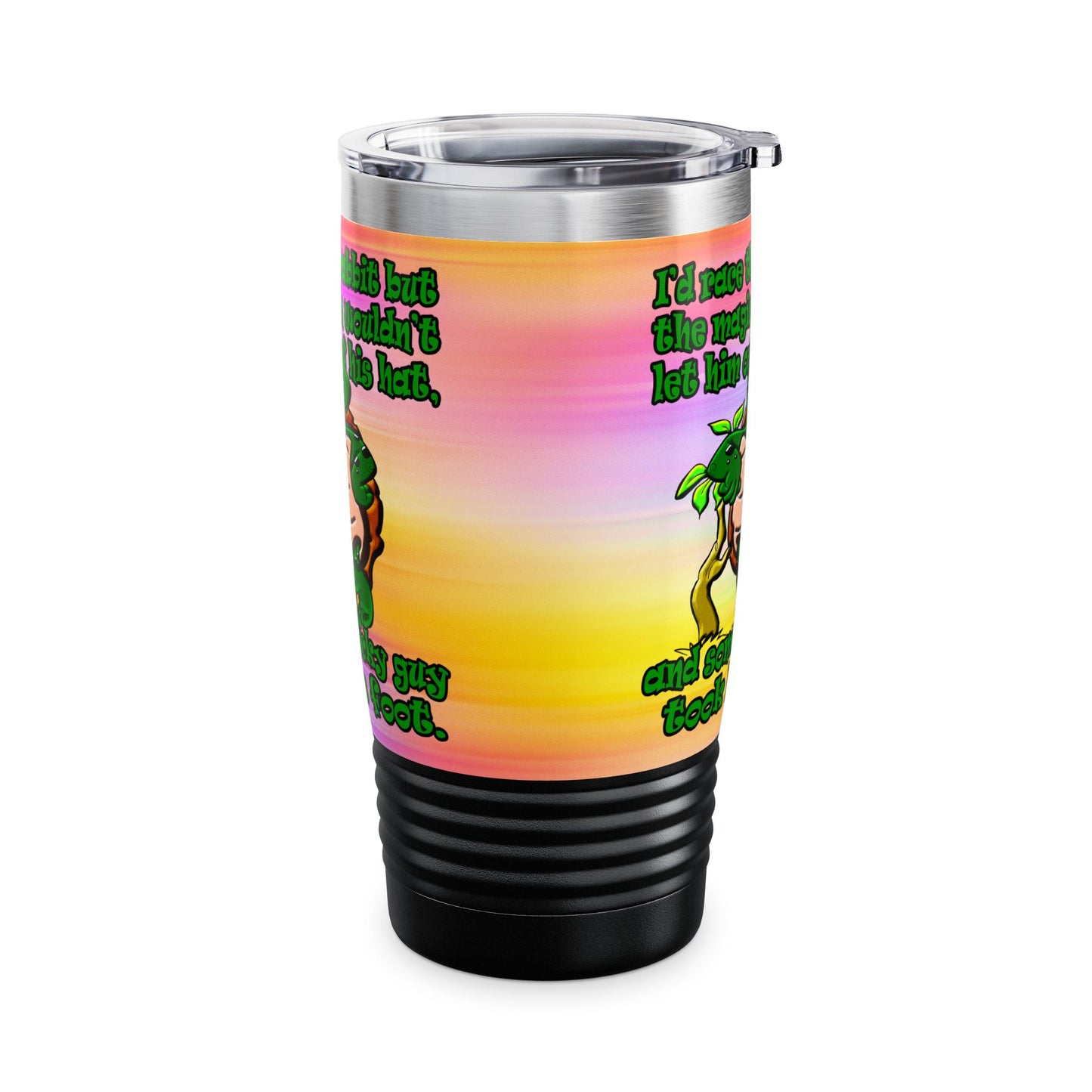 turtle race - Ringneck Tumbler, 20oz (color blur)