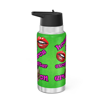 hoes b4 bros - Gator Tumbler, 32oz  (green turf)