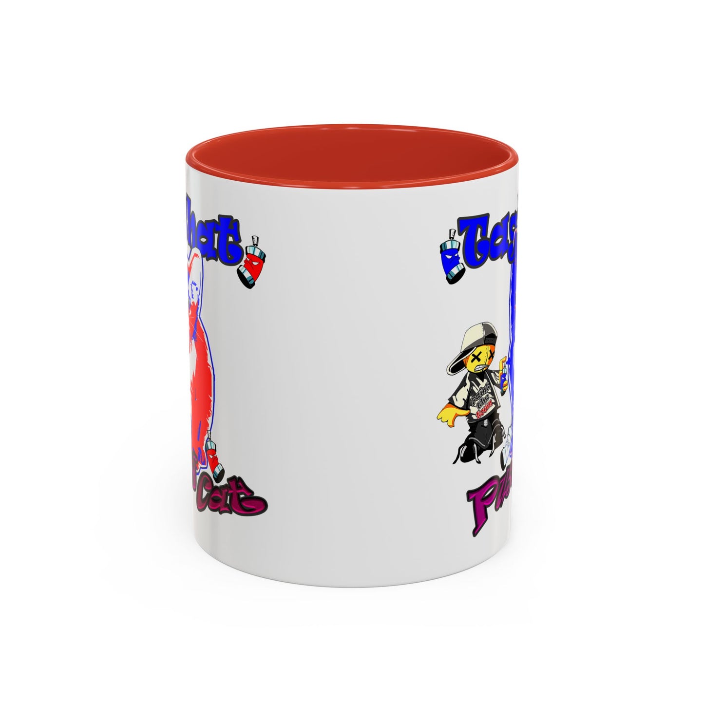 tag that - Accent Mug (white)