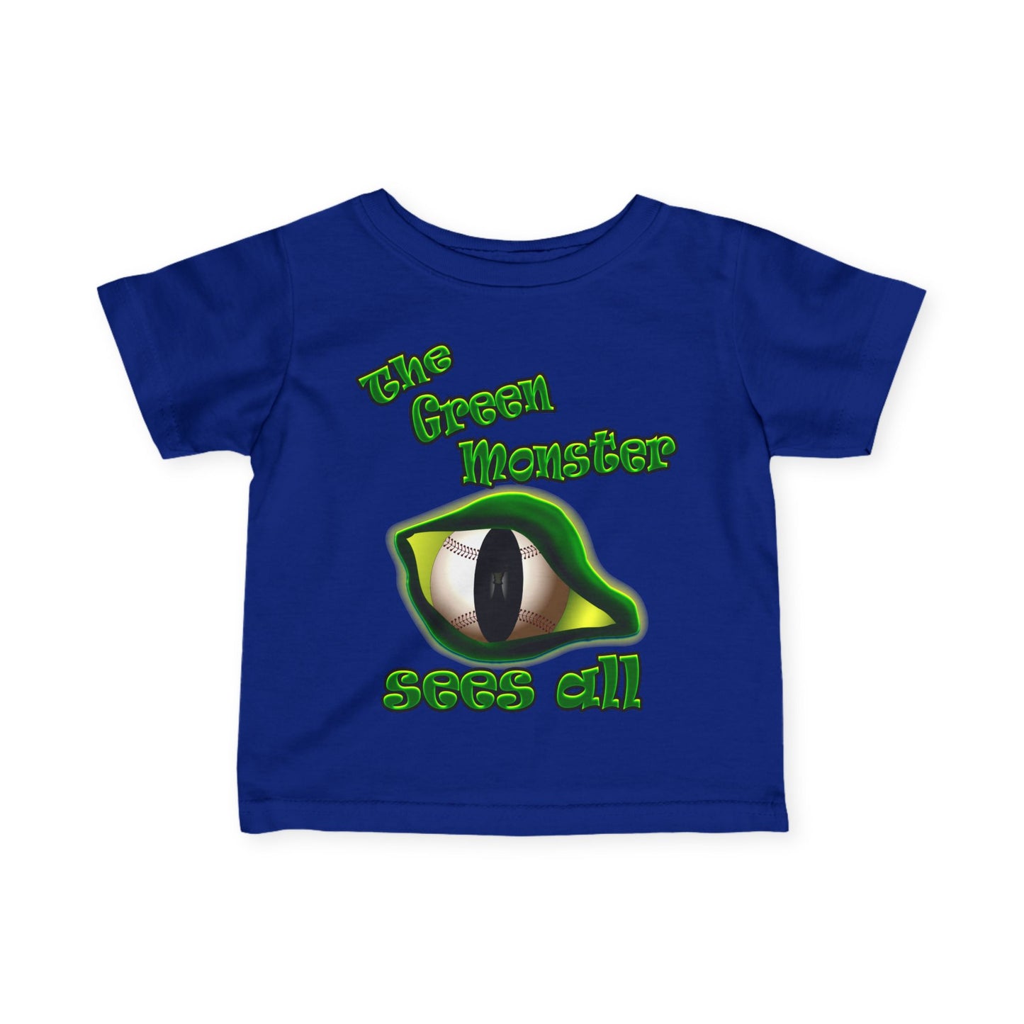 green monster - Infant Fine Jersey Tee
