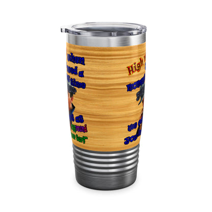 high noon - Ringneck Tumbler, 20oz (butterscotch wood finish)