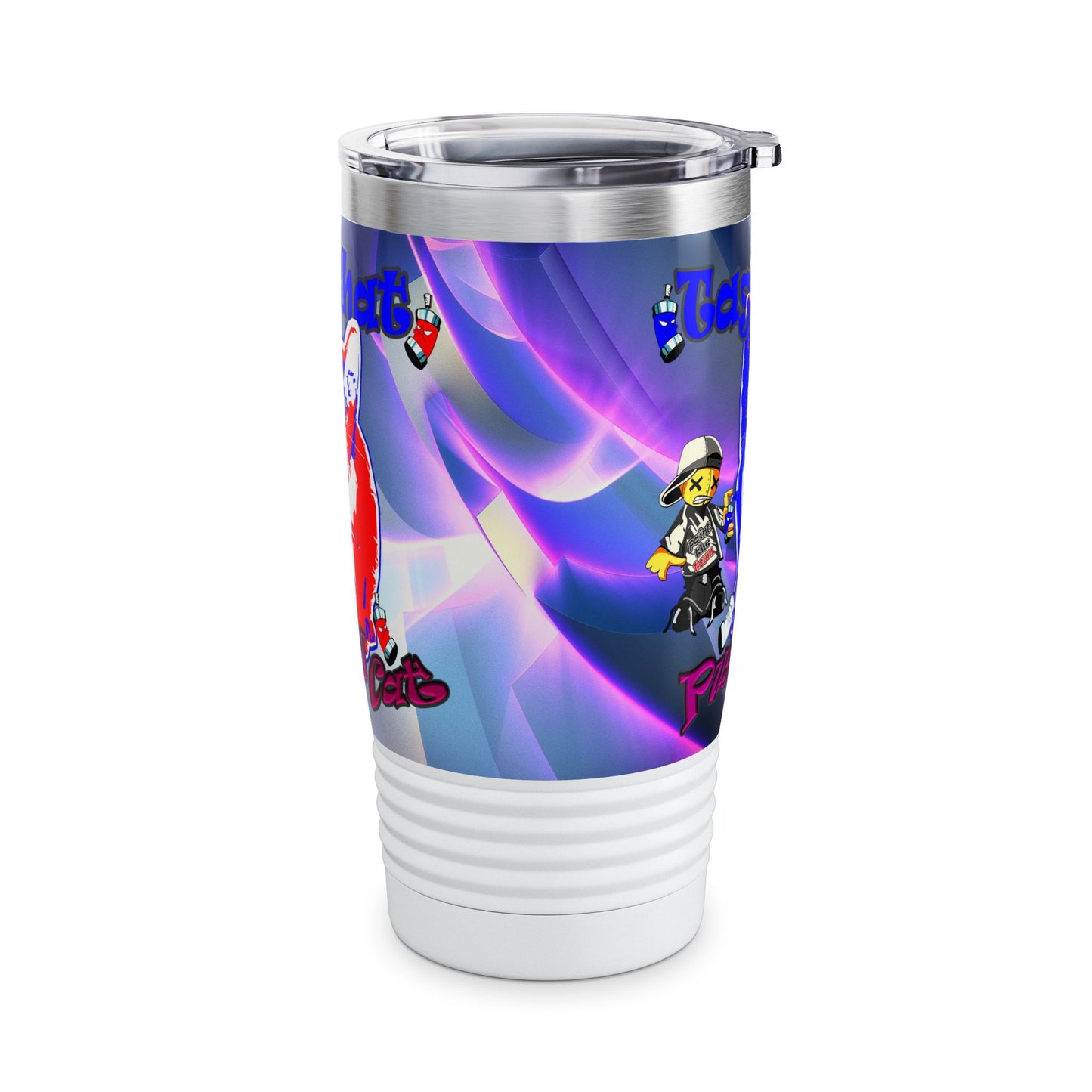 tag that - Ringneck Tumbler, 20oz (grey-pink wave)