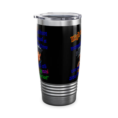 high noon - Ringneck Tumbler, 20oz (black)