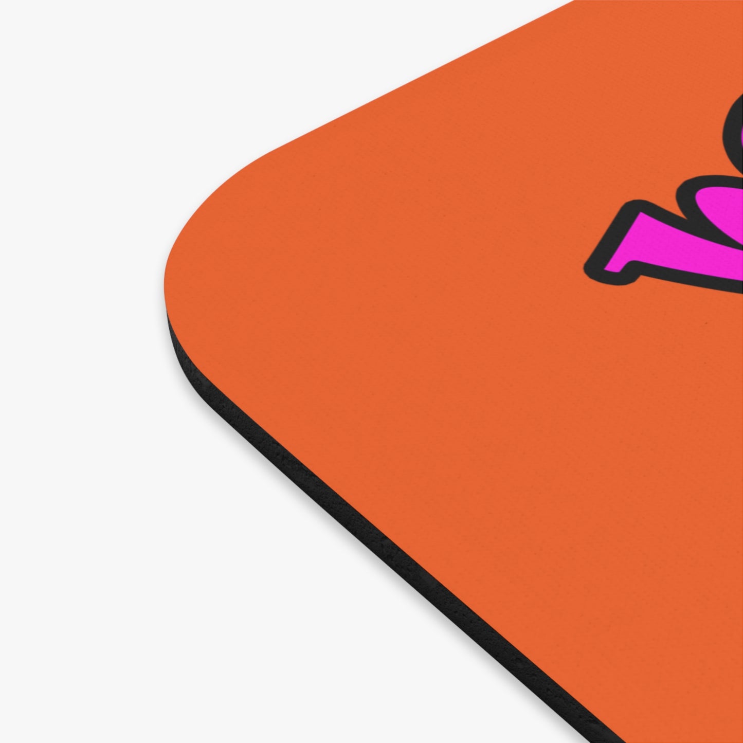 hoes b4 bros - Mouse Pad (Rectangle) (orange)