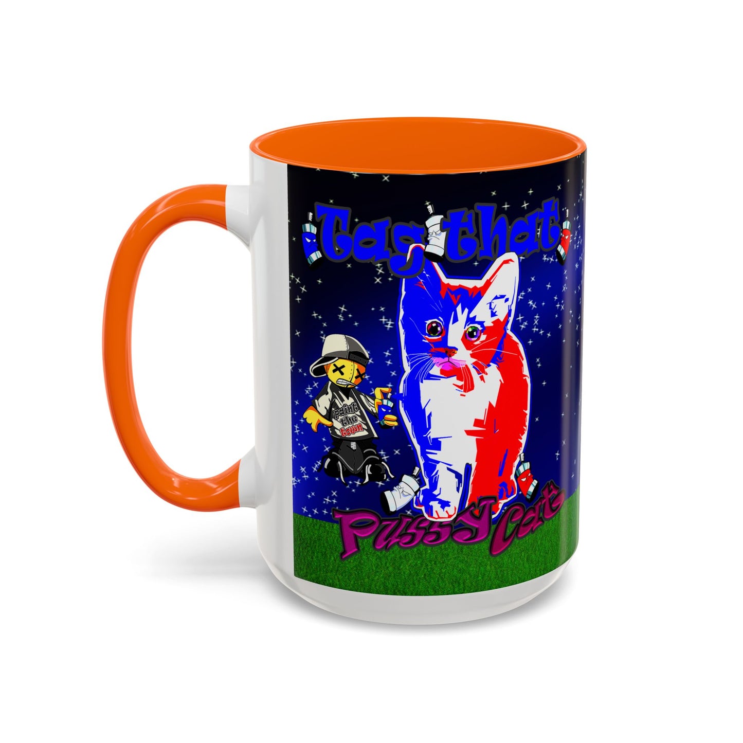 tag that - Accent Mug ('snoops' background)